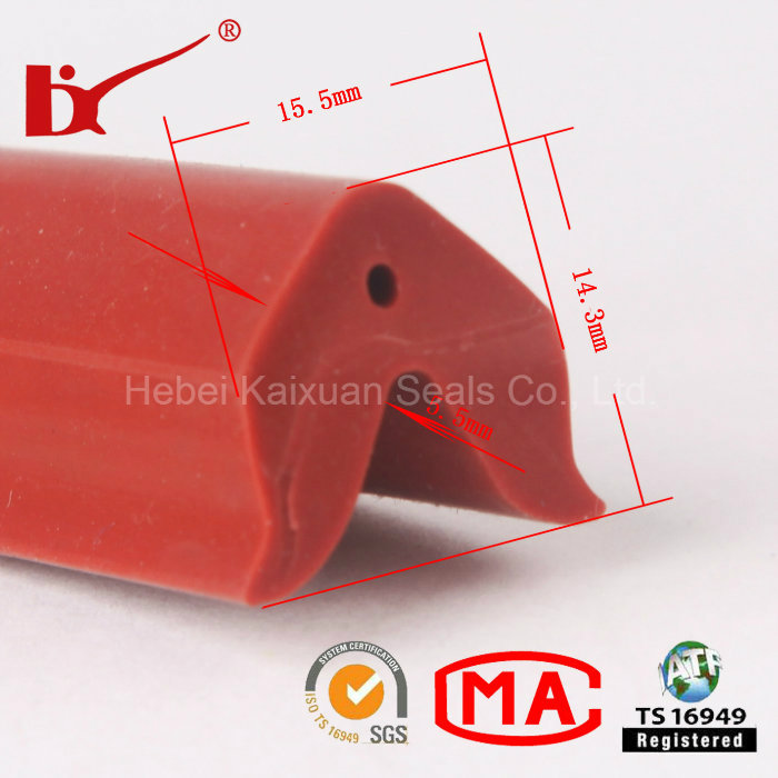 Produce Heat Resistant Silicone Rubber Strips for Oven Door