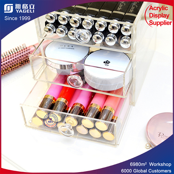 Acrylic Cosmetic Organizer Makeup Drawers Orgaization