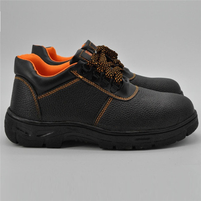 Cheapest Best Selling Leather Rubber Outsole Safety Shoes for Wholesale Ufd002