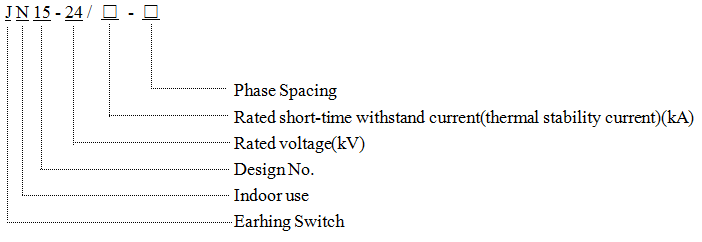 24kv High-Voltage Earthing Switch-Jn15-24