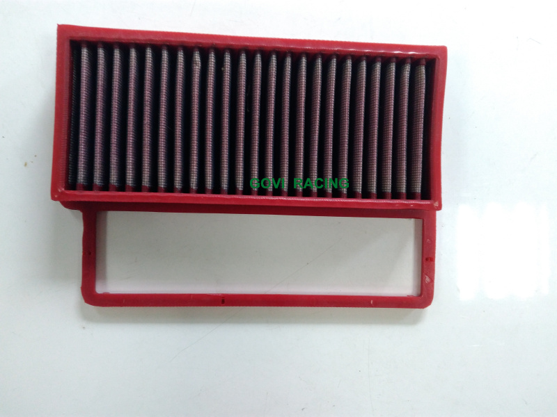 Red Car Air Filter Perormance Panel Filter for Air Intake system