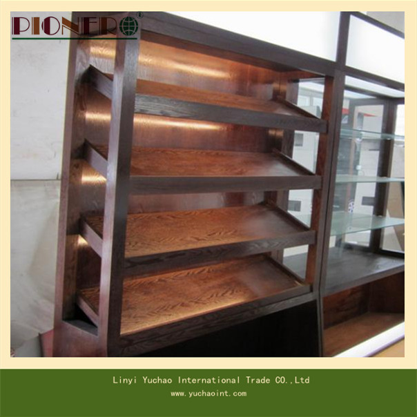 High Quality Wooden Display Shelf