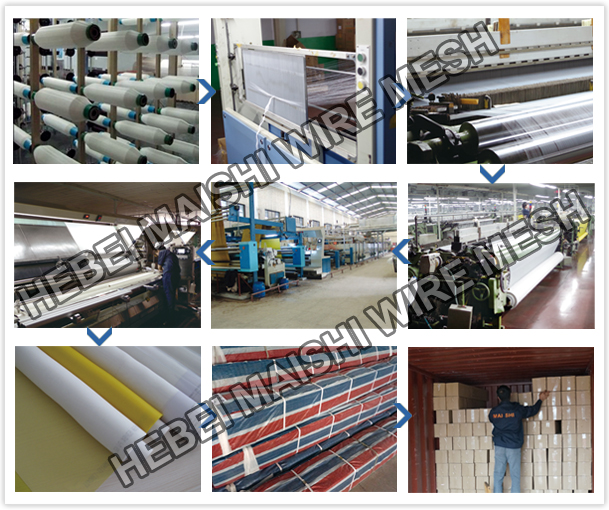 6t-165t Polyester Screen Printing Mesh