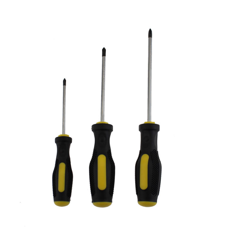 4X75mm Magnetic Tip Cr-V Screwdriver with TPR Handle