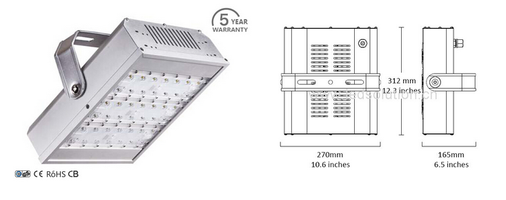 New Style IP65 LED Tunnel Light for Outdoor Using