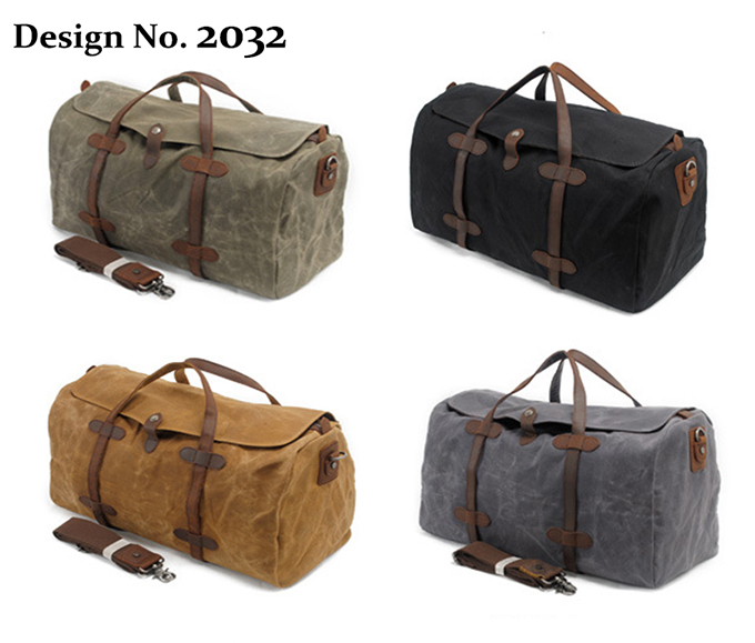 2032 Multi-Functional Wax Canvas Handbags/Shoulder Bag / Messenger Bag with Factory Price