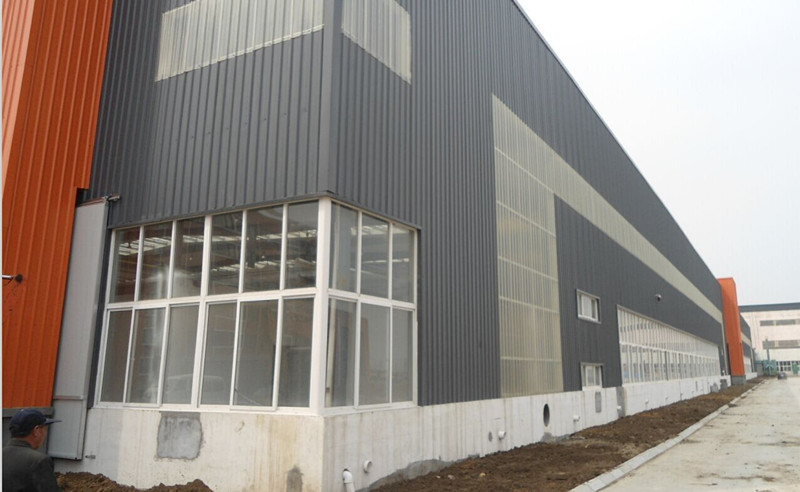 Parapet Wall Prefabricated Light Steel Structure Workshop (KXD-SSW99)