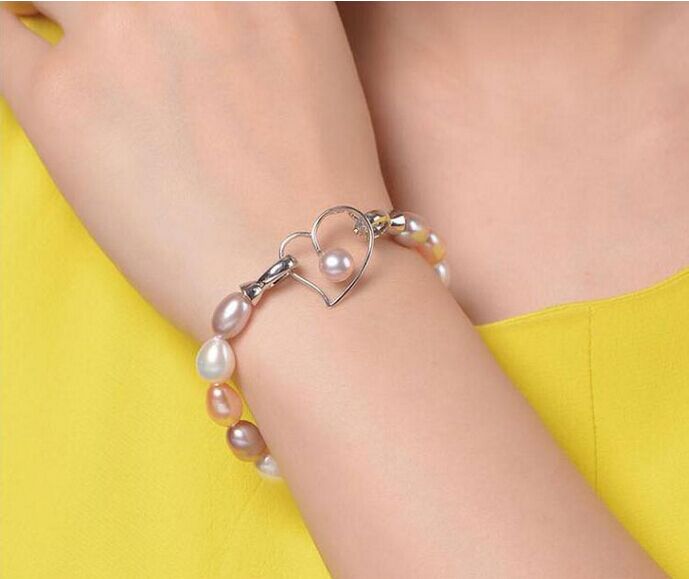 Latest Design Pearl Jewelry Set 100% Natural Freshwater Pearl Set Jewelry 925 Silver Fashion Pearl Set