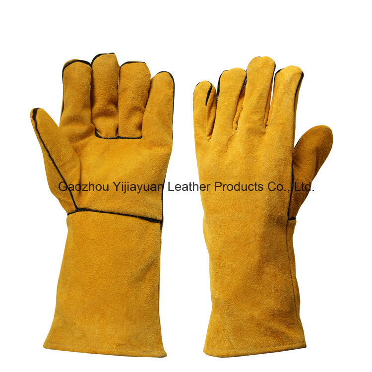 Cut Resistant Safety Leather Working Welding Hand Protective Gloves