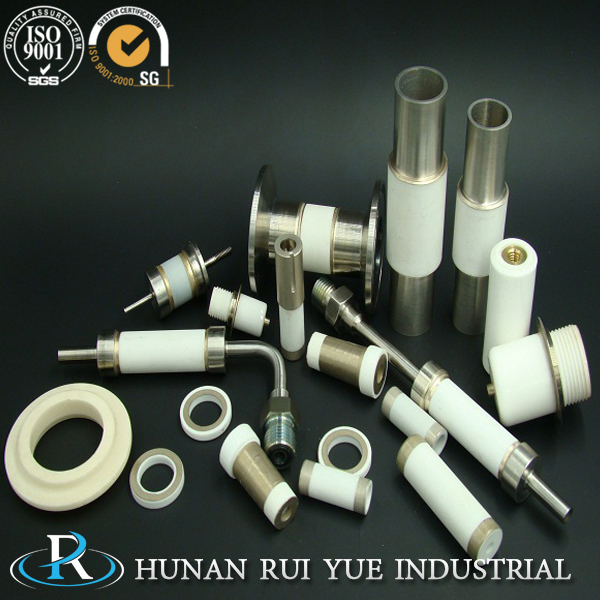 Mo/Mn Ni Metallized Al2O3 Ceramic Parts