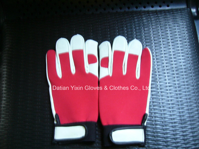 Cow Grain Leather Glove-Work Glove-Safety Glove-Mechanic Glove