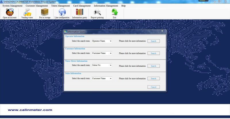 Smart Card Prepaid Water Meter and Water Prepaid Vending System