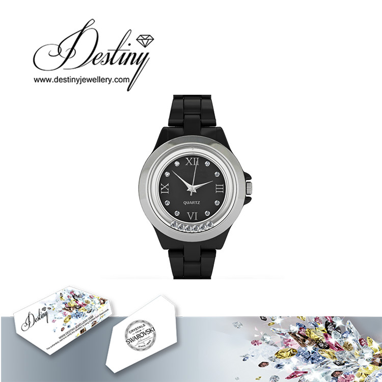 Destiny Jewellery Crystal From Swarovski Hip Watch