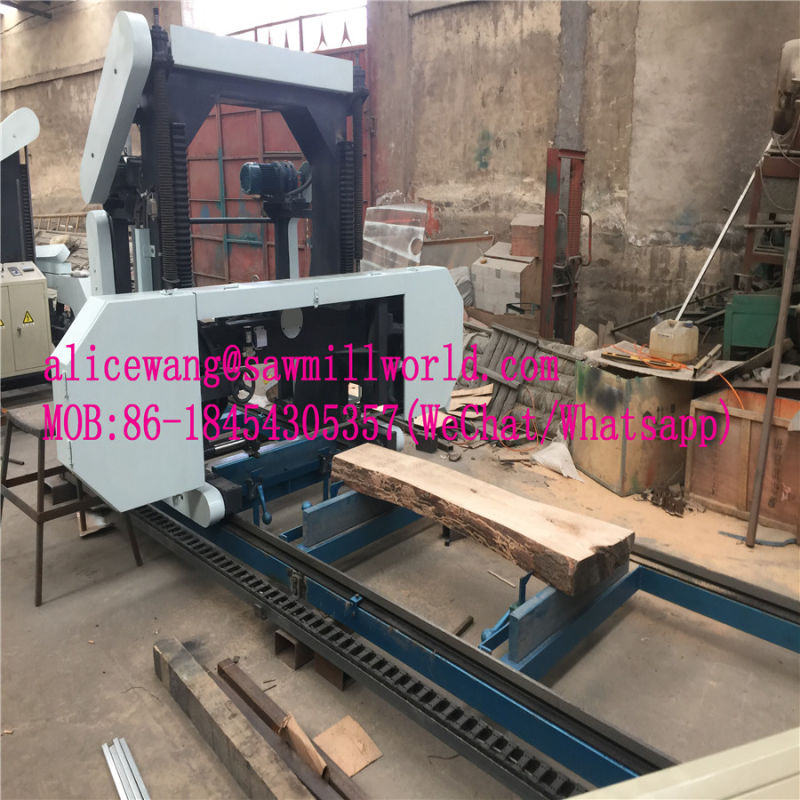 Widely Used for Wood Cutting Horizontal Portable Bandsaw Machine