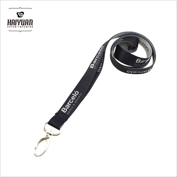 Promotional Heat Transfer Printed Lanyard with Metal Hook