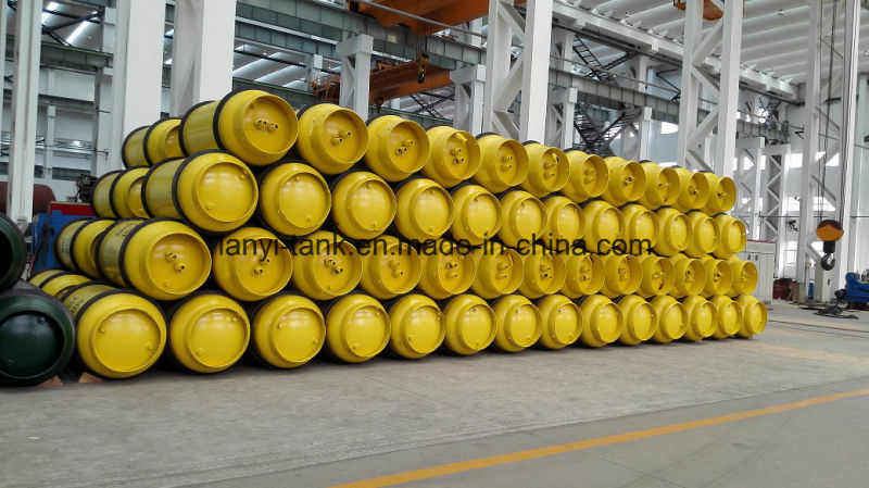 840L 1000kg Middle Pressure Fabricated Gas Cylinder for Chlorine, R134A, Ammonia, Gas