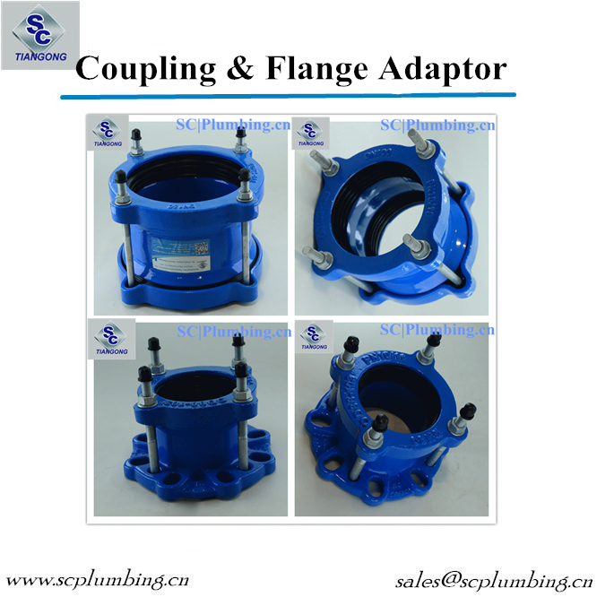 Ductile Cast Iron Flanged Adapter