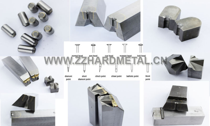 Steel Casing Yg20 Carbide Nail Gripper