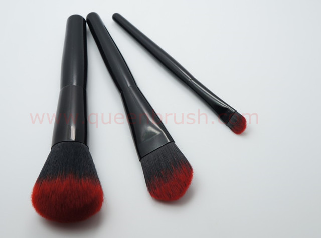 Two Tones Nylon Hair Makeup Brush Set