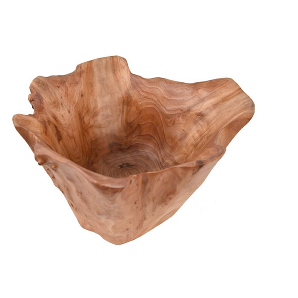 Modern Design Top Quality Durable Root Wooden Bowls