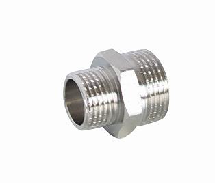 Nickel-Plated Screw Fitting - Socket F/F for Brass Fittings