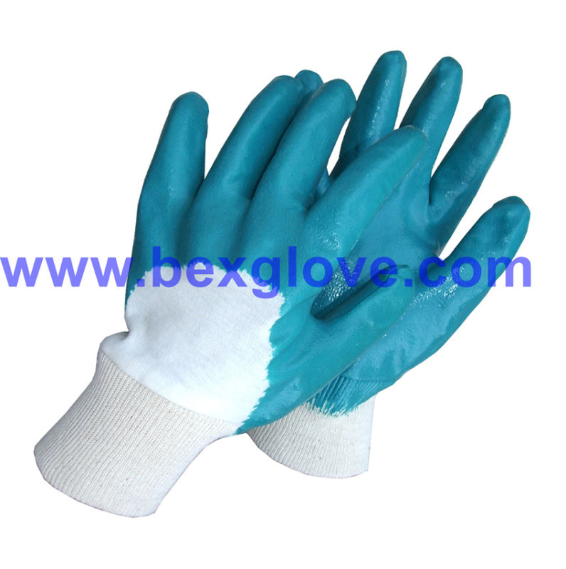 Yellow Nitrile Working Glove