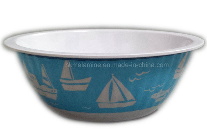 6inch Round Melamine Bowl with Logo (BW7057)