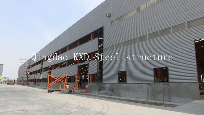 Prefabricated Light Steel Structure Metal Workshop (KXD-SSW1153)