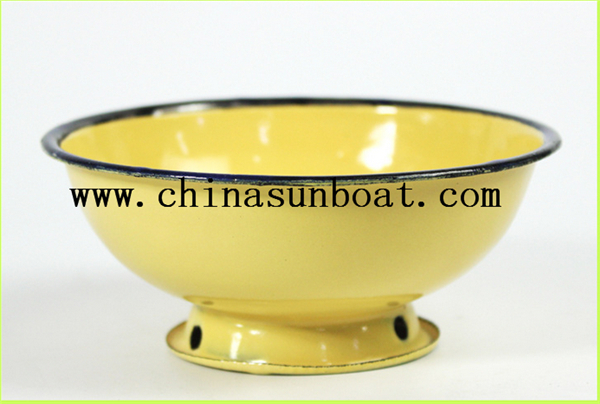 Enamel Tableware Dinner Soup Bowl