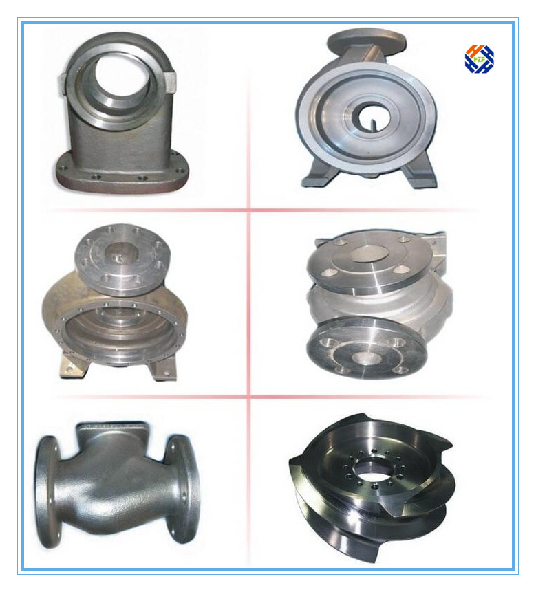 Steel Precision Casting Pump Fitting with CNC Machining