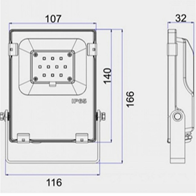 Hot Sale Best Price TUV Driver Osram LED Flood Light (10W 20W 30W 50W 80W)