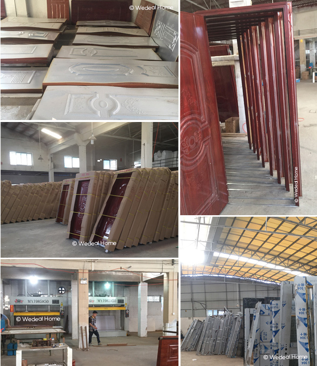 High Quality Solid Wooden PVC Door for Projects