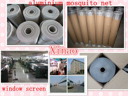 Mosquito Aluminium Wire Netting 14*14mesh 14*18 Mesh 14*16mesh/Aluminium Windown Screen