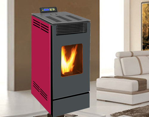 Wood Pellet Stove (NB-PS-C) Burgundy