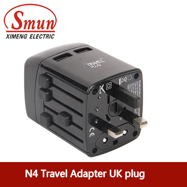 N4 Universal Adapter with USB Charger for Businessman