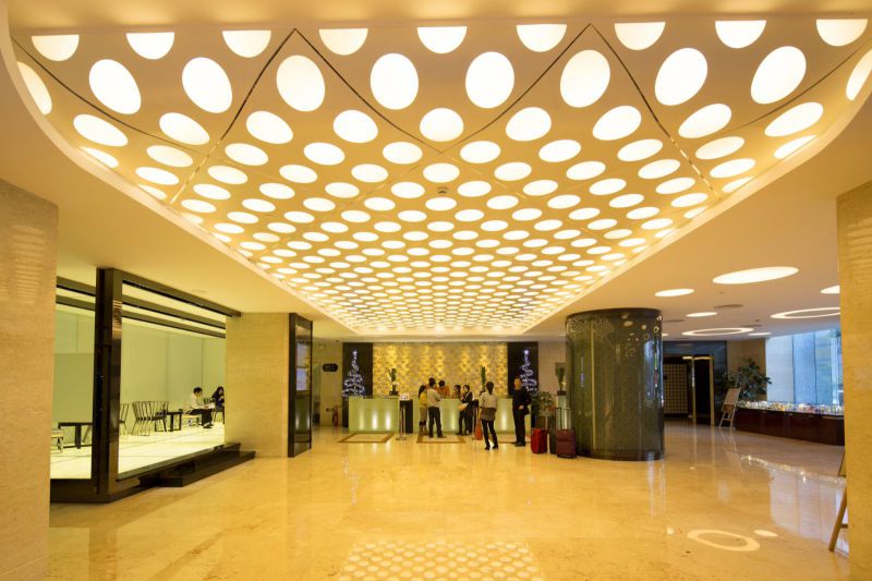 500*500mm Suspended Aluminum Ceiling Panels