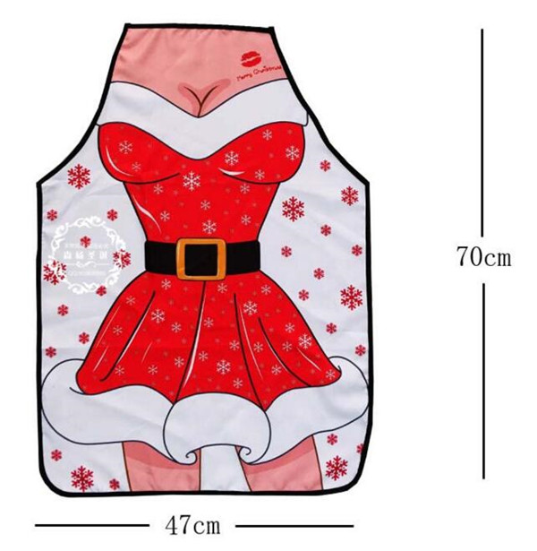 2016 New Designed Lady Sexy Christmas Apron (80014)