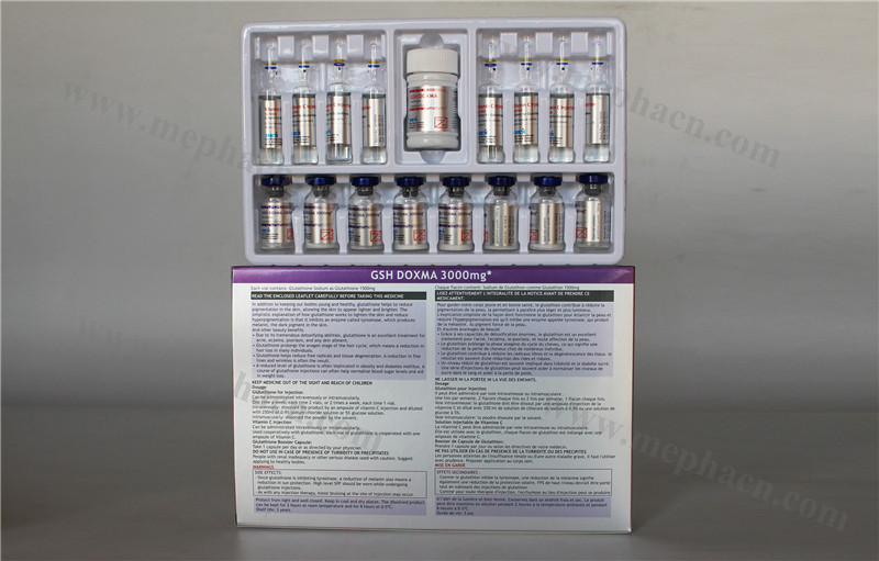 Food Supplement Glutathione Tablet for Skin Whtiening