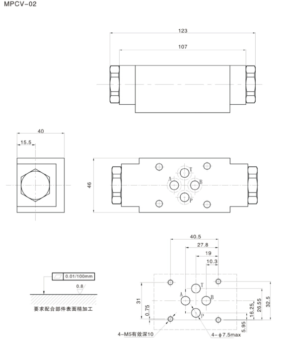 Hydrauliccontrol Check Valve Mtcv02