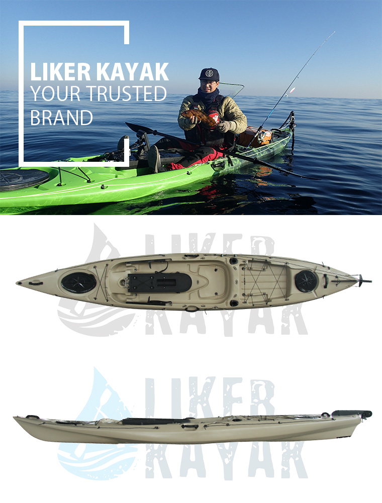 Wholesale Ce Certification Fishing Boat Kayak No Inflatable Boat
