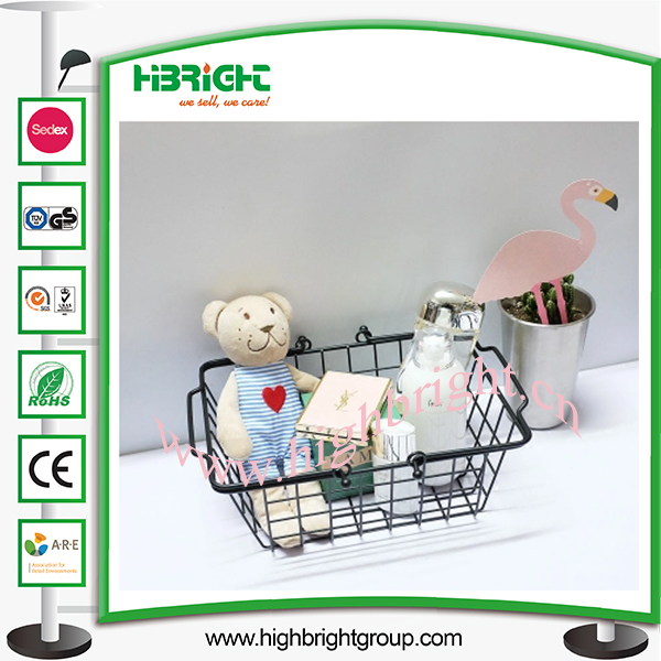 Shop/Supermarket Metal Wire Shopping Basket