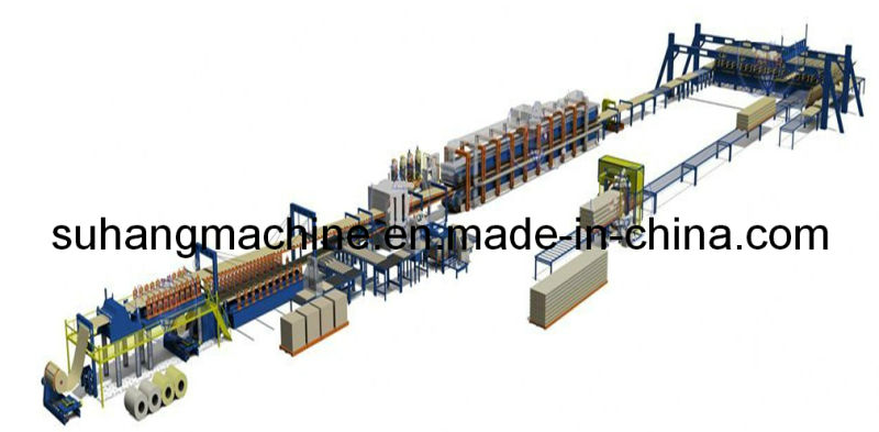 0.7-1.2mm Ceiling Panel PU Sandwich Panel Machine