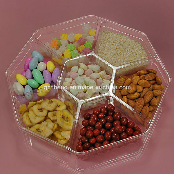 Walmart Custom Clear Plastic Box for Food (PET 003)