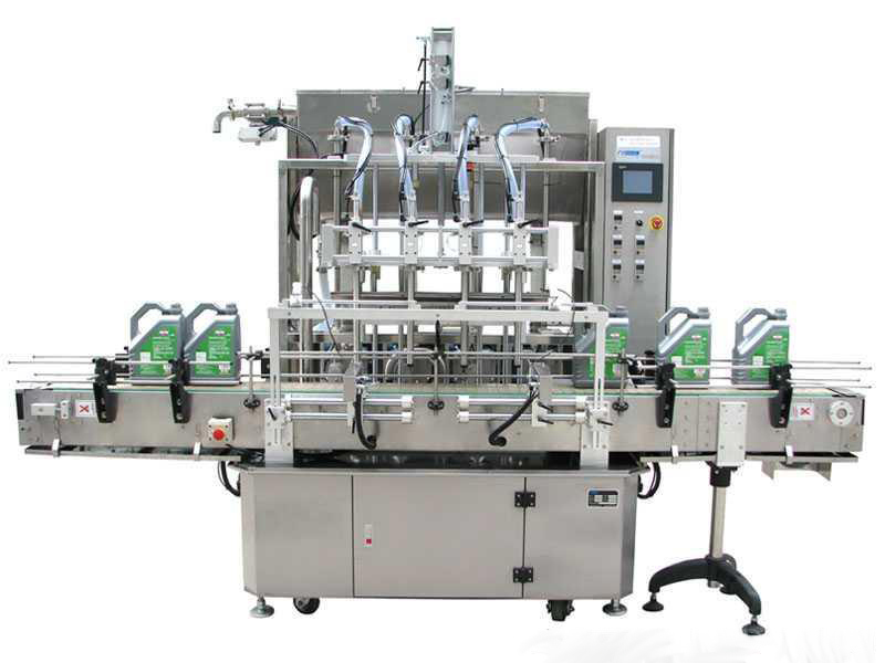 Full Automatic Linear Oil Filling Machine Labeling machine