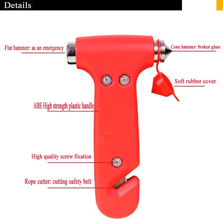 Portable Car Emergency Safety Hammer