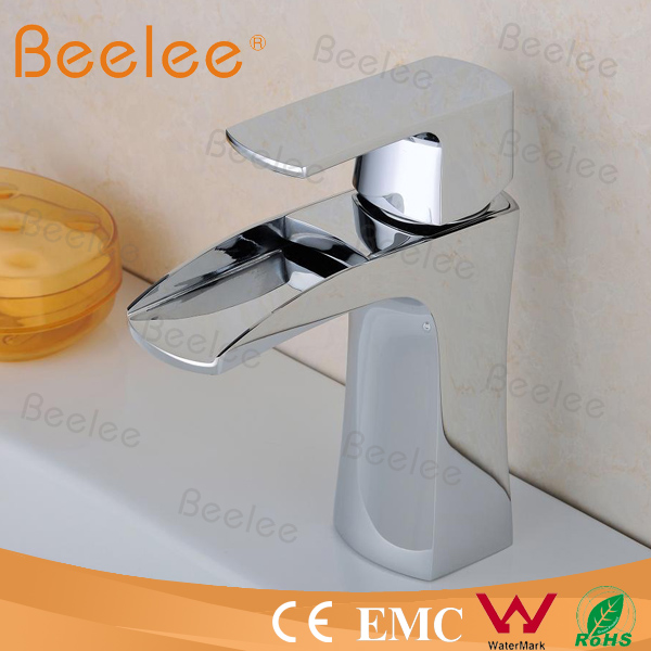 Brassware Design Water Saving Basin Mixer Taps with Single Handle