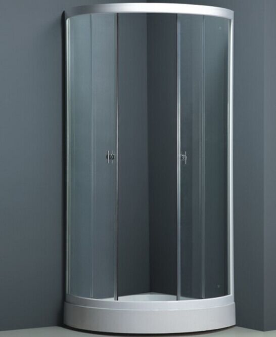 White Painted Frame Round Shower Enclosure (ADL-K2)