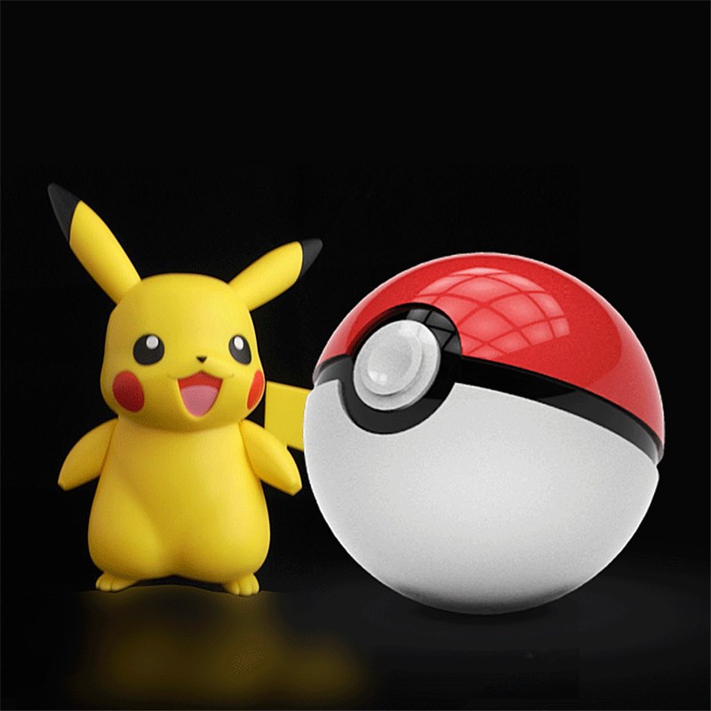 Ept New Product Pokeball Toy Funny Power Bank 12000 mAh Pokemon Go Magic Ball LED Light