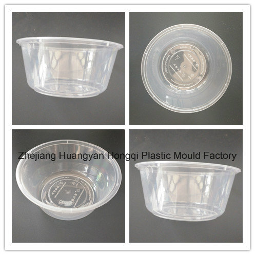 Plastic Disposable Bowl Injection Mould with High Polishing