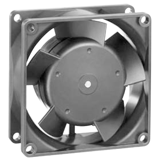 80mmx80mmx32mm Aluminum Housing, Plastic Impeller DC8032 Axial Fan